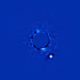 Illustration for article titled Gemini's First Image Shows a Planet Orbiting a Star 63 Light Years Away